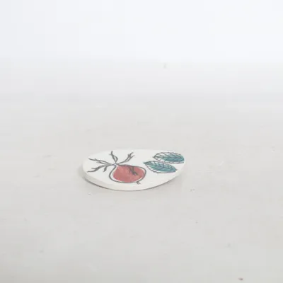Brosch (Florina) från Rörstrand Glas