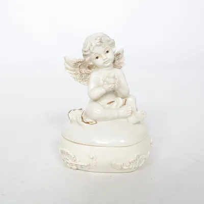 Smyckesförvaring (Vit, Guldfärgad)