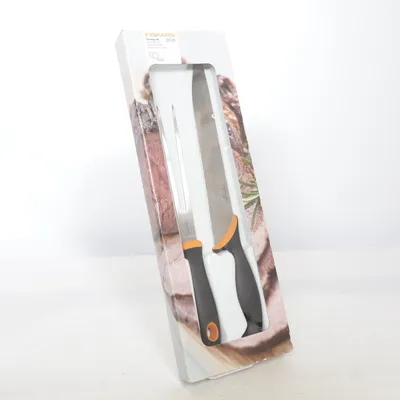 Knivset (Svart, Silverfärgad) från Fiskars