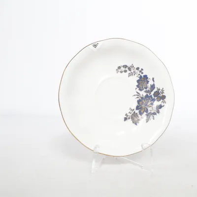 Small plate (White, Blue) from Bavaria