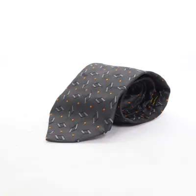 Cravate (Noir, Multicolore) de Carlo Palazzi Soie