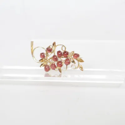 Broche (Goud, Roze) Onbekend materiaal