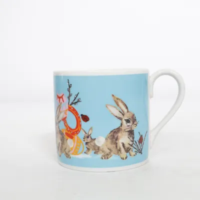 Mok (Blauw, Meerkleurig) van Käfer