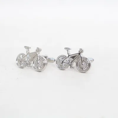 Manschettknappar (Silverfärgad) Okänd metall