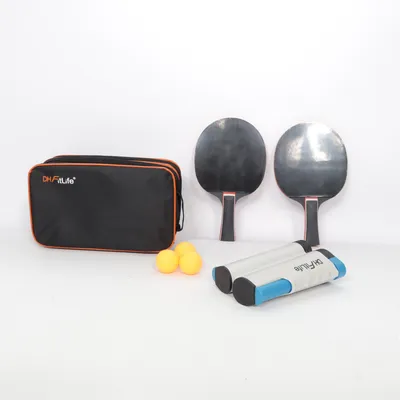 Table tennis racket (Red, Multicolored) from DH Fit Life