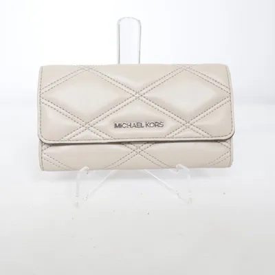 Portemonnee (Jet Set Travel Large Trifold Vegan Leather) van Michael Kors Imitatieleer