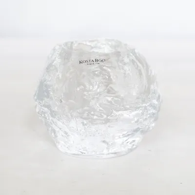 Candle holder (Transparent) from Kosta Boda