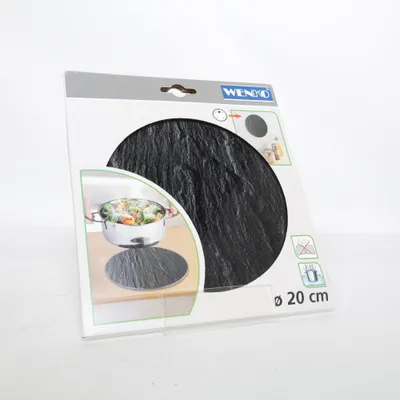Pot coaster (Black) from Wenko