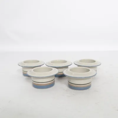 Egg cup (Beige, Blue) from Arabia