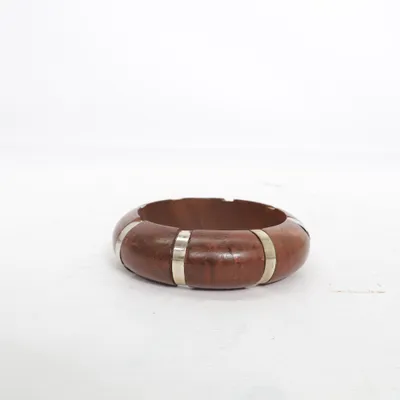 Armbånd (Brun, Sølv) Ukendt metal