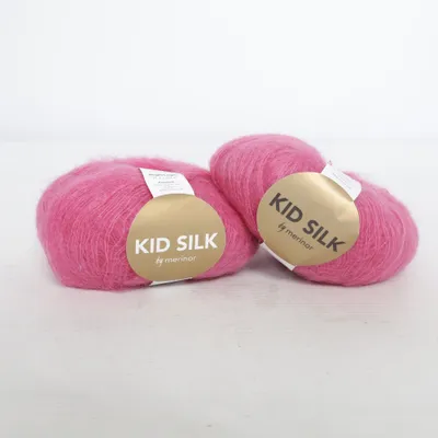 Garen (Kid Silk) van Merinor Mohair, Zijde