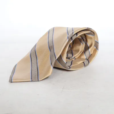 Tie (Beige, Blue) from Joseph Abboud Silk