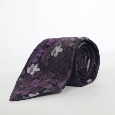Tie (Purple) from Melka Silk