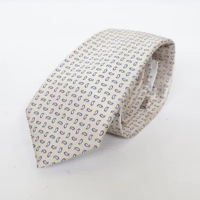 Tie (Beige, Multicolored) from John Henric Silk