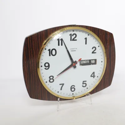 Wandklok (Transistor) van Vedette