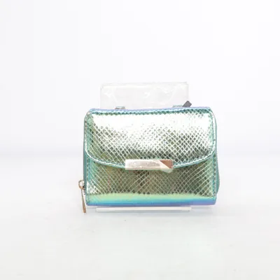 Portemonnee (Groen, Blauw) van Texto Polyurethaan