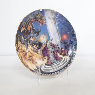 Wall plate (The Dragon Master) from Royal Doulton