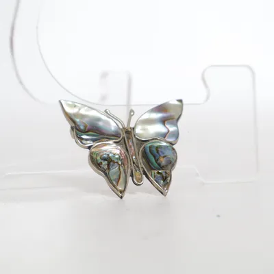 Broche (Sølv, Flerfarvet) fra Tex Ukendt metal