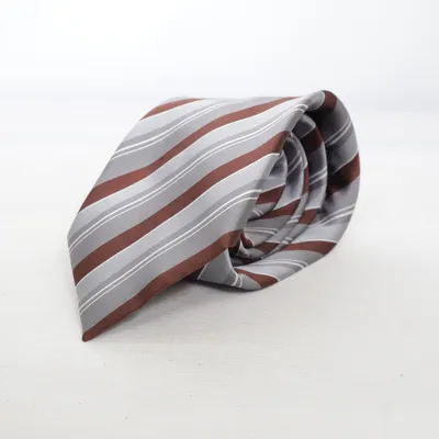 Tie (Gray, Brown, White) from Passat Silk