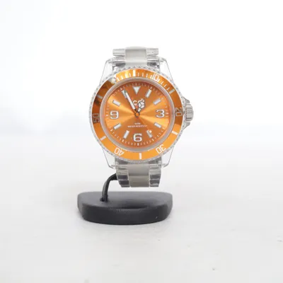 Armbanduhr (Orange, Transparent) von Ice Watch