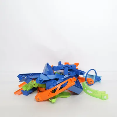 Racebaan (Blauw, Oranje, Groen) van Hot Wheels