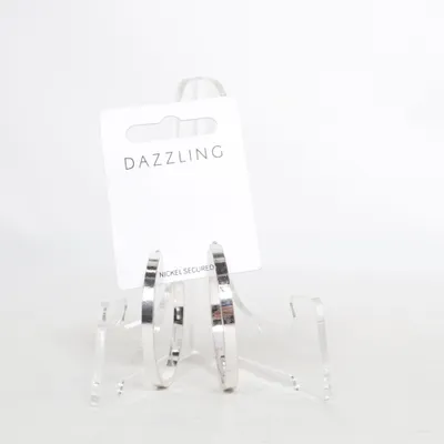 Earrings (Silver) from Dazzling Unknown metal