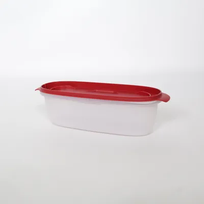 Lunchtrommel (Transparant, Rood) van Tupperware