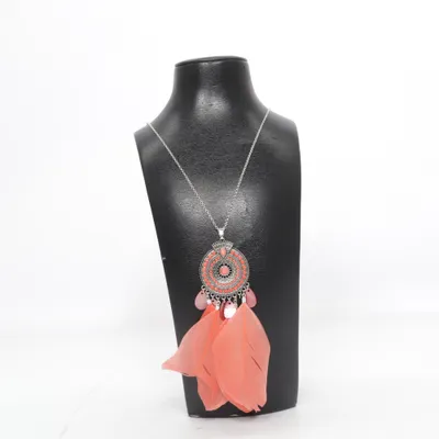 Collier (Rose, Argent) de Accessories Métal inconnu