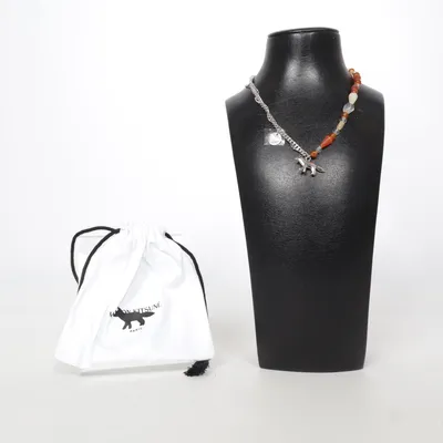 Halsband (Silverfärgad, Flerfärgad) från Maison Kitsuné Okänd metall