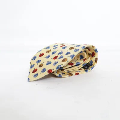 Cravate (Jaune, Multicolore) de Cacharel Soie