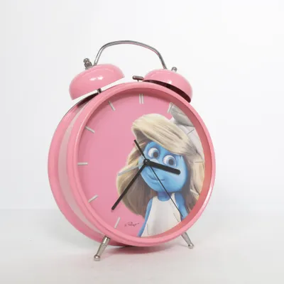 Tafelklok (Roze, Blauw, Meerkleurig) van The Smurfs