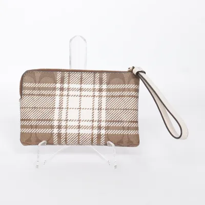 Wallet (Brown, White) from Coach