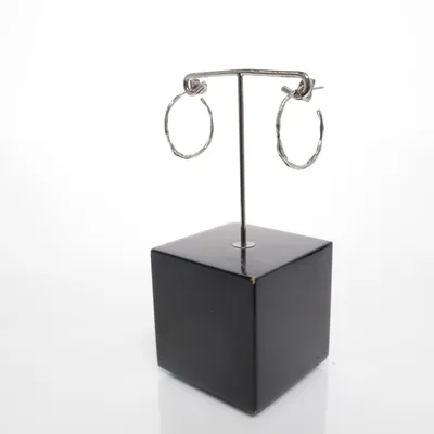 Oorbellen (Zilver) Onbekend materiaal