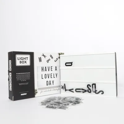 Lichtstrip (Zwart, Wit) van Nanu Nana