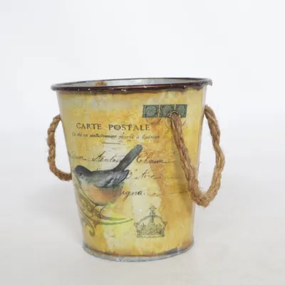 Pot (Yellow, Multicolored)