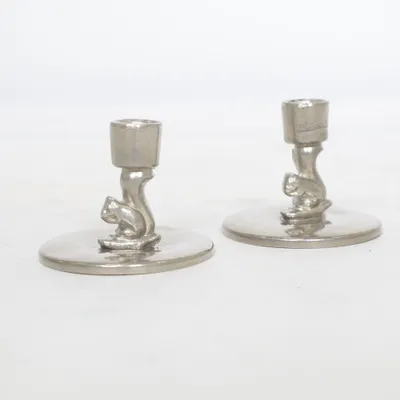 Candle holder (Silver) from Svenskt Tenn
