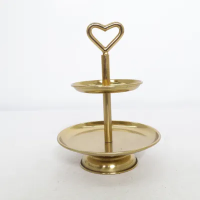 Tiered plate stand (Gold)