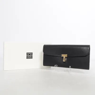 Wallet (Black) from Totême