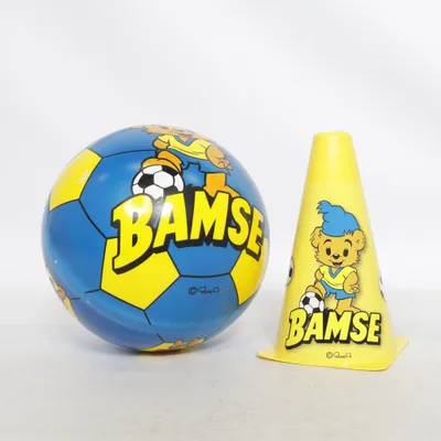 Fotboll (Blå, Gul, Flerfärgad) från Bamse