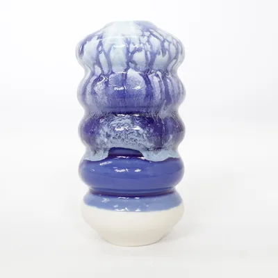 Vaas (Blauw, Wit) van Studio Arhoj