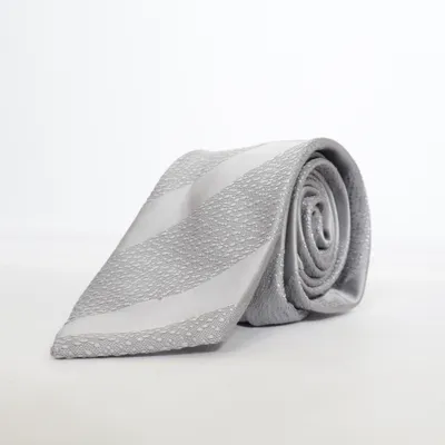 Cravate (Gris) de Dako Soie