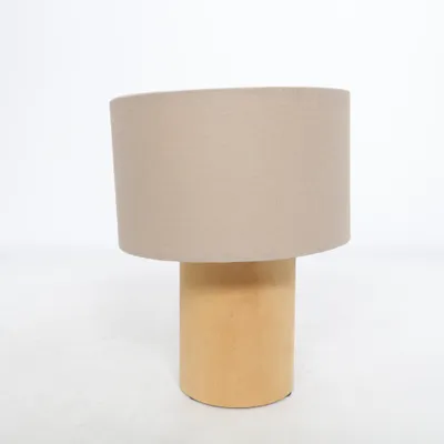 Bordslampa (Beige, Brun)