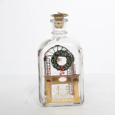 Bottle (Transparent, Multicolored) from Holmegaard