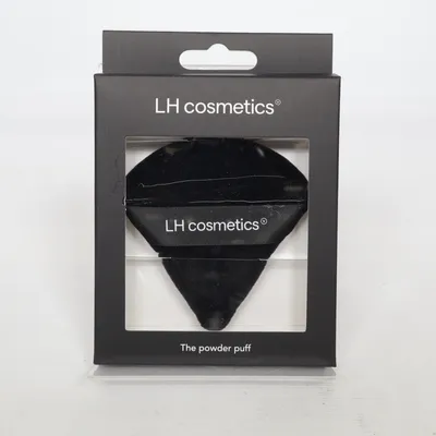 Puderpuff (Svart) från LH Cosmetics