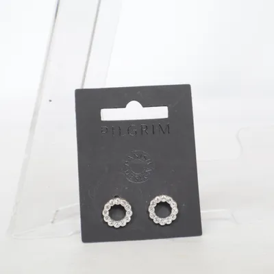 Örhängen (Silverfärgad) från Pilgrim Okänd metall