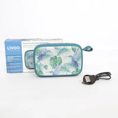Haut-parleur Bluetooth (Bleu, Multicolore) de LIVOO