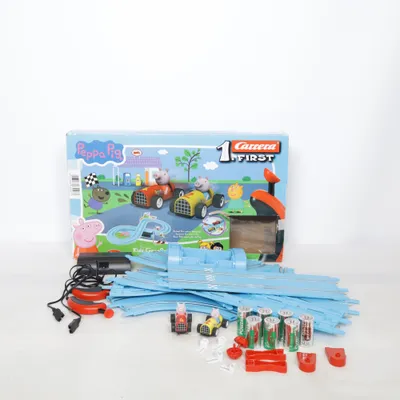 Bilbana (Blå, Svart, Röd) från Carrera