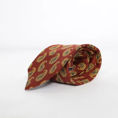 Tie (Red, Yellow) from GANT Silk