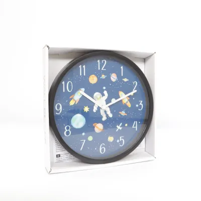 Horloge murale (Bleu, Multicolore)