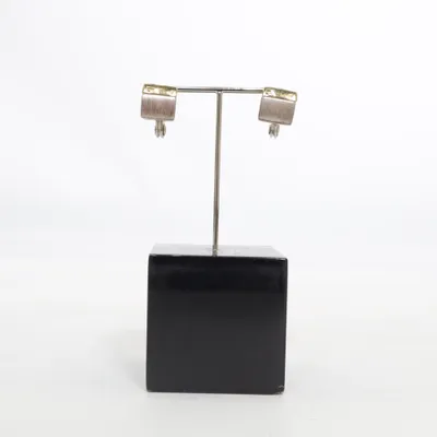 Clip on earrings (Silver, Gold) from Monet Unknown metal